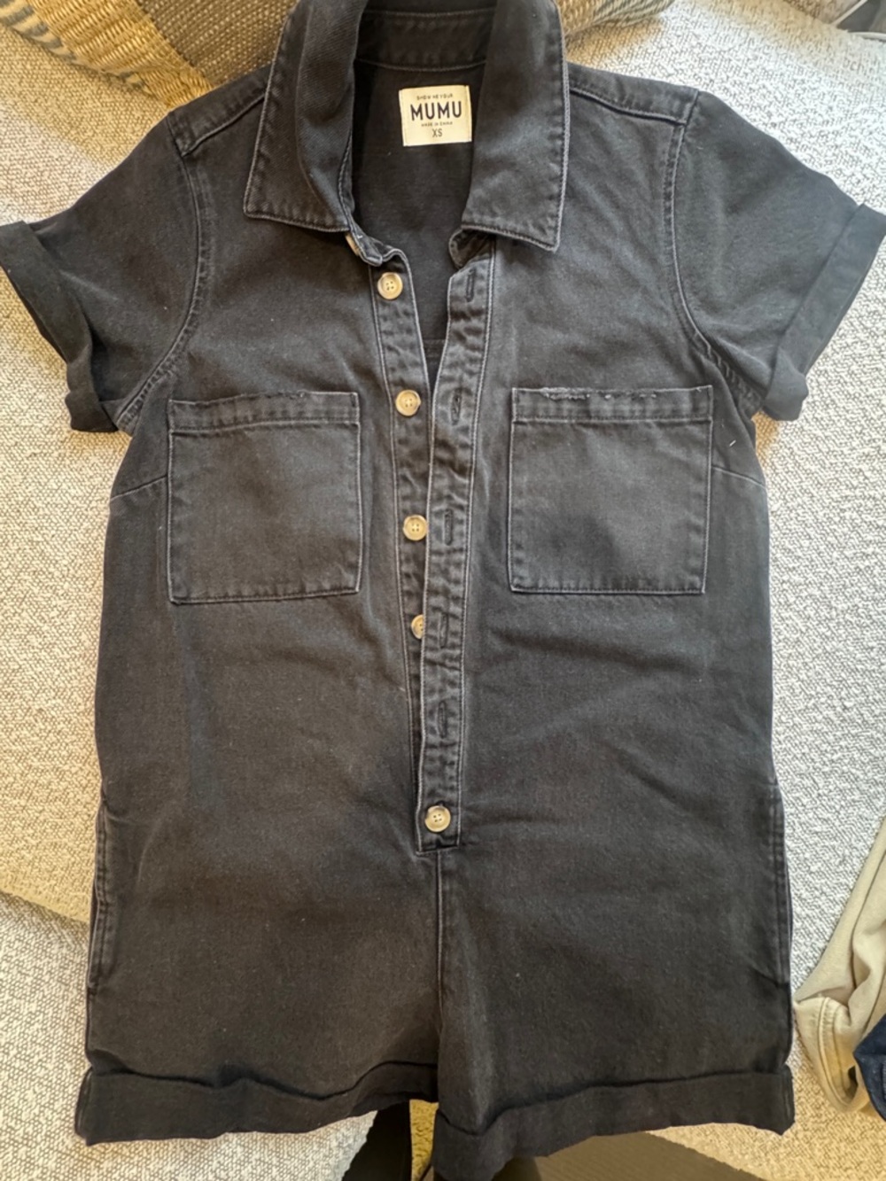 Show Me Your Mumu Button-Up Romper
